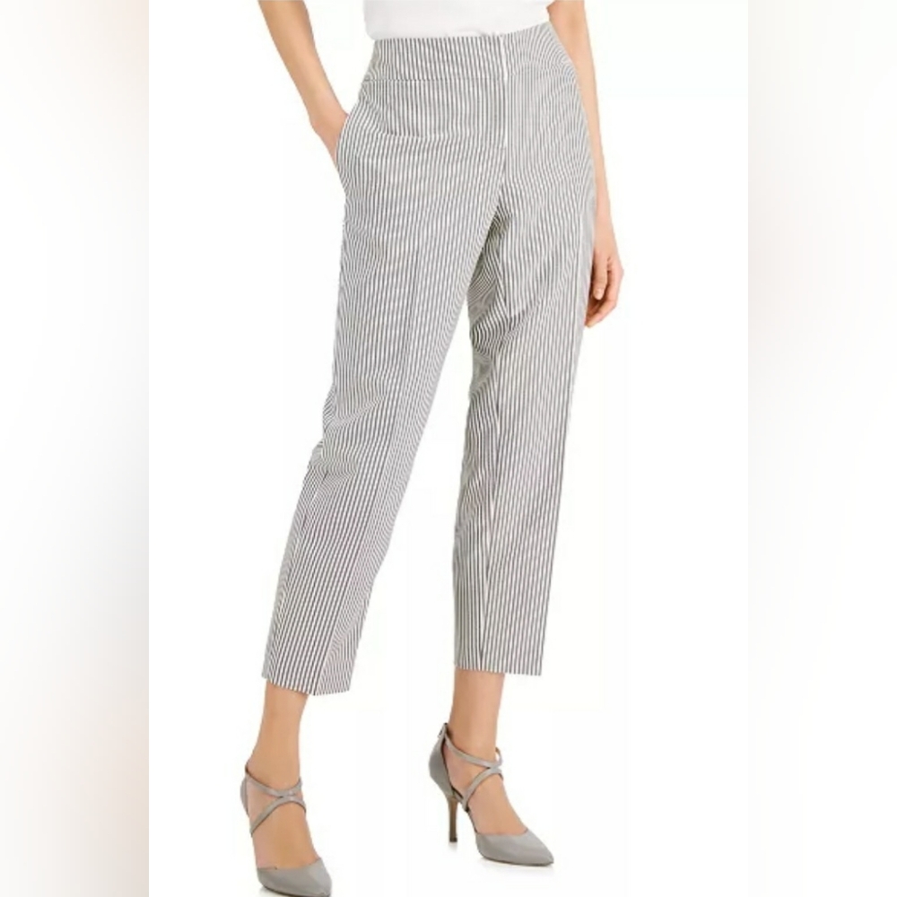 KASPER Seersucker Suit Seperate Straight Leg Pants